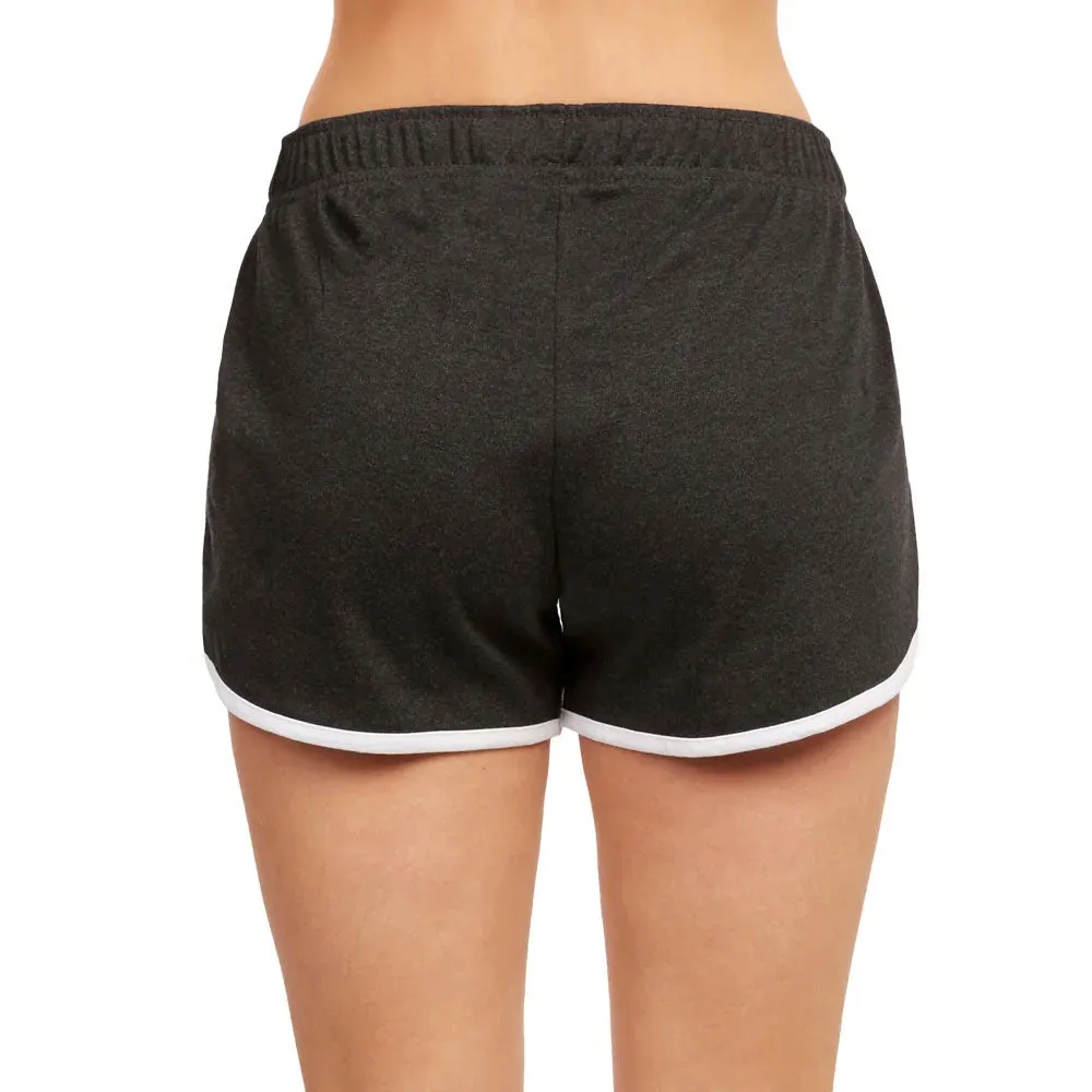 2 Women's Fashion Dolphin Shorts Cotton Casual Dance Athletic Yoga Sports Grey M