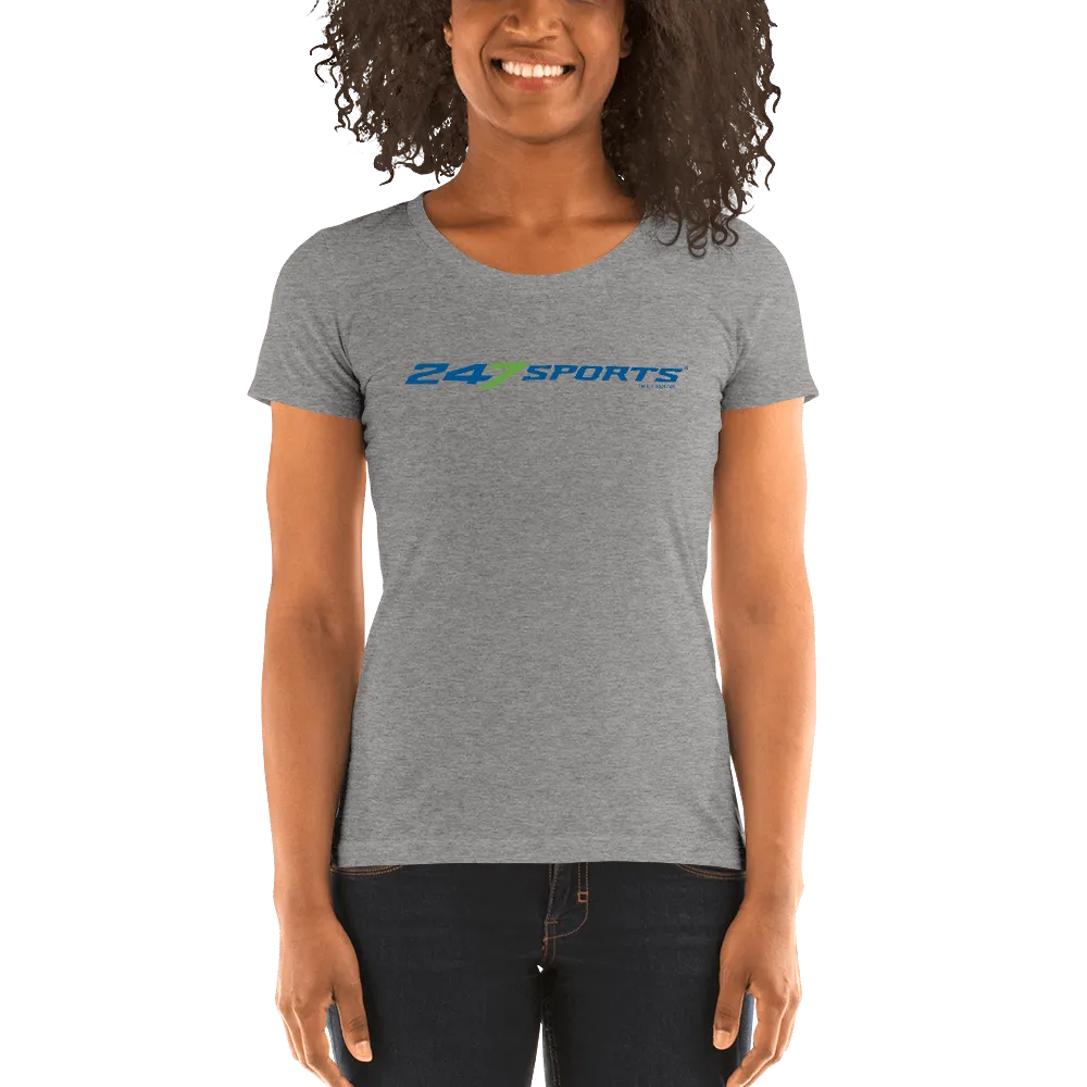 247 Sports Primary Logo Women's Tri-Blend Short Sleeve T-Shirt
