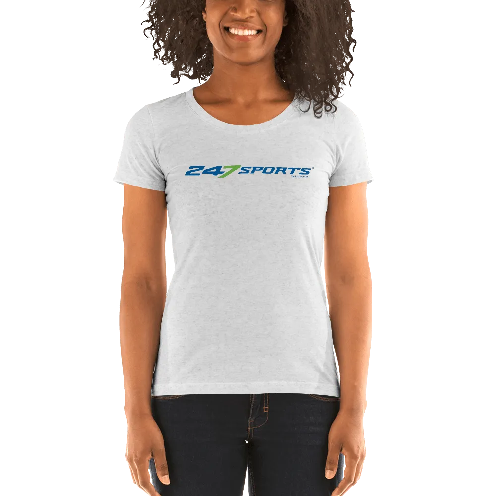 247 Sports Primary Logo Women's Tri-Blend Short Sleeve T-Shirt