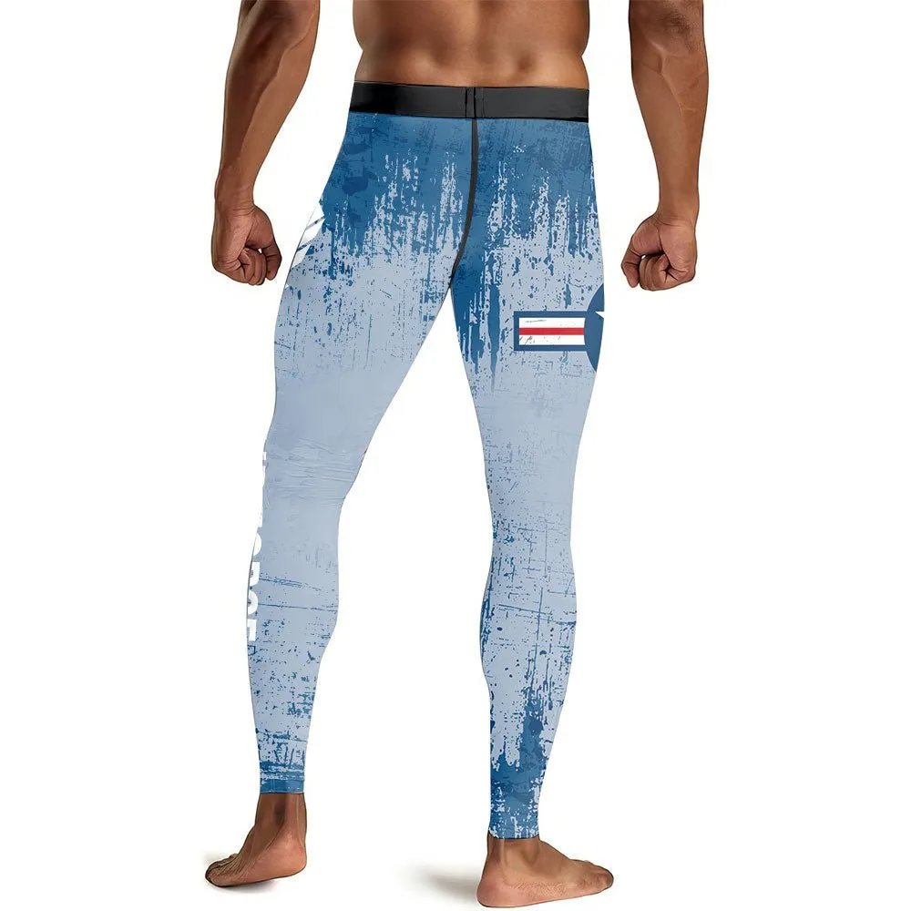 Air Force Veteran Men's Compression Leggings
