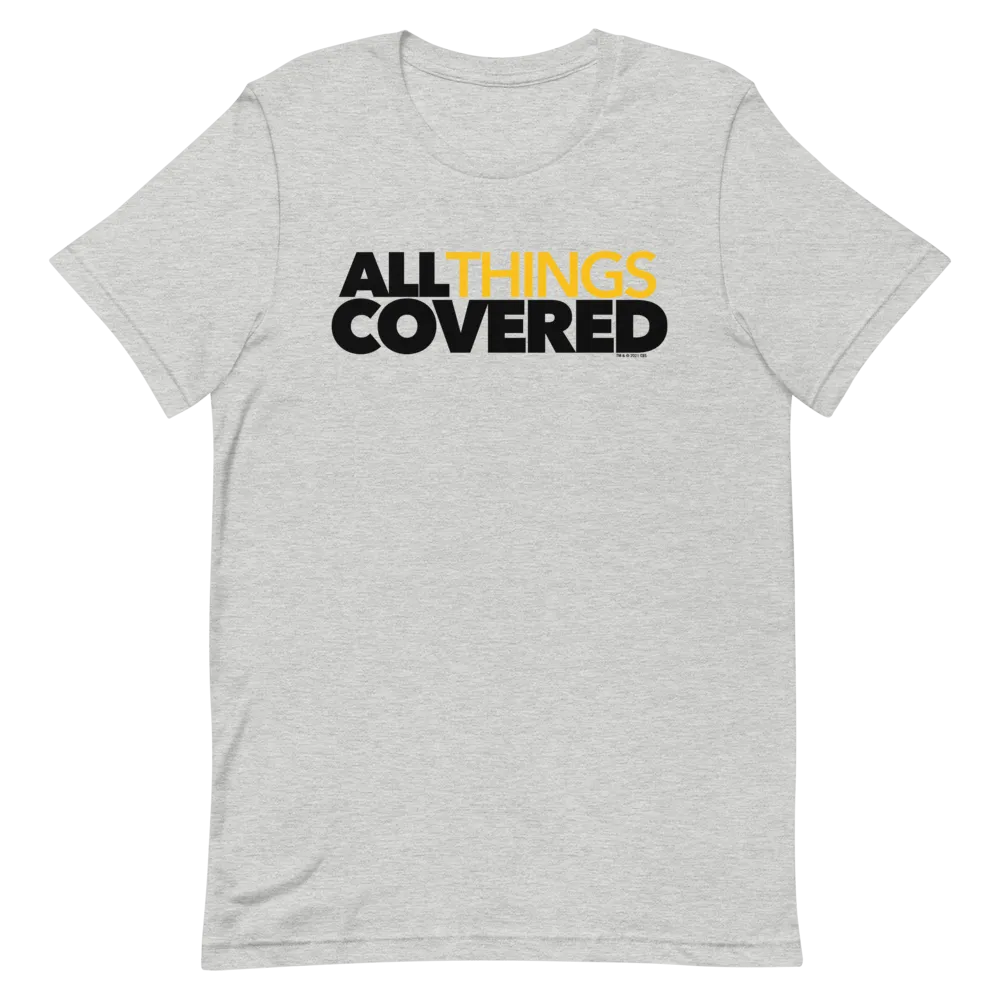 All Things Covered Podcast Logo Adult Short Sleeve T-Shirt