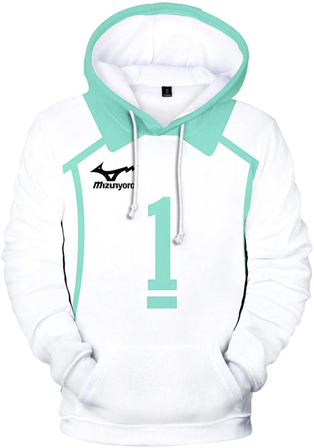 Anime Haikyuu Hoodie - Oikawa Tooru Cosplay Hooded Volleyball Sweatshirt