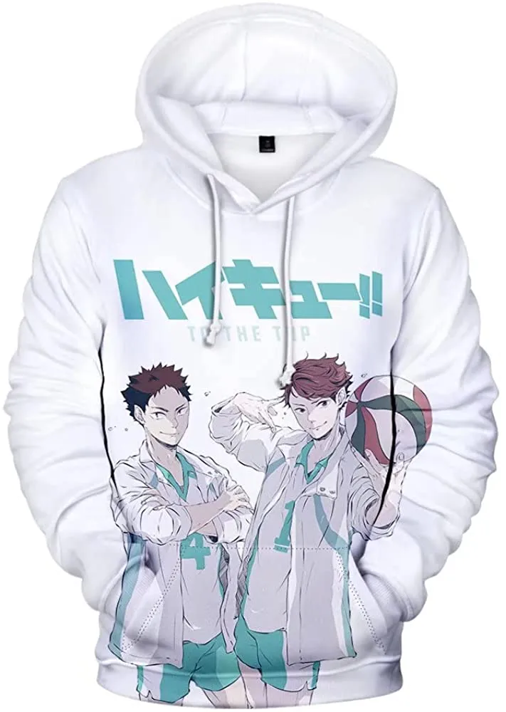 Anime Haikyuu Hoodie - Oikawa Tooru Unisex Hooded Sweatshirt
