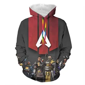 Apex Legends Hoodies -Logo Fashion 3D Print Pullover Gaming Hoodie