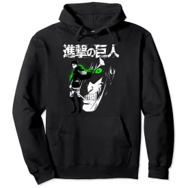 Attack on Titan Eren Jaeger Glow Pullover Hoodie
