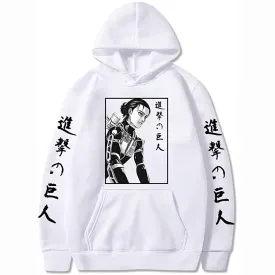 Attack on Titan Eren Yeager Hoodie Sweatshirts Anime Pullover Unisex Harajuku Tracksui