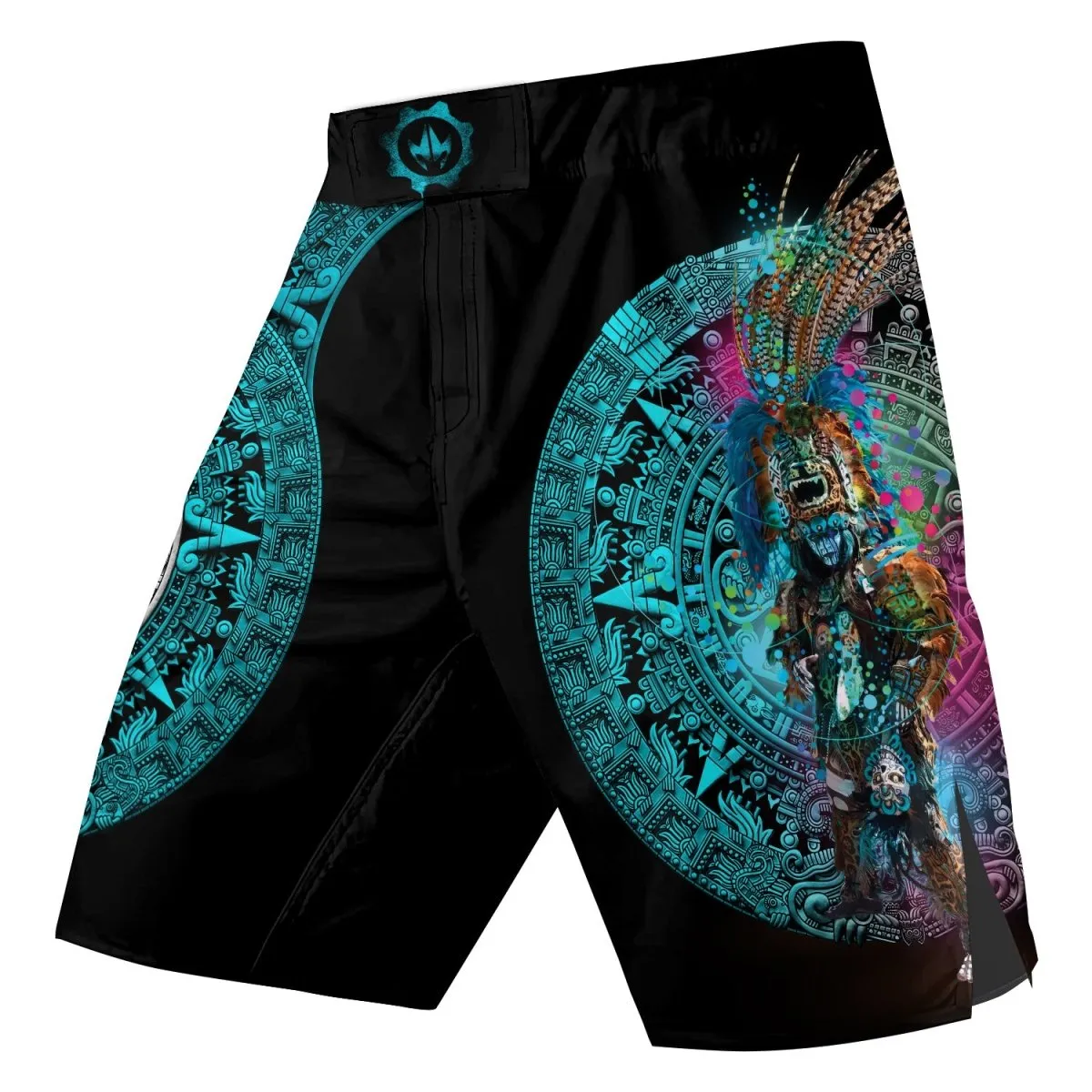 Aztec Jaguar Warrior Fight Shorts