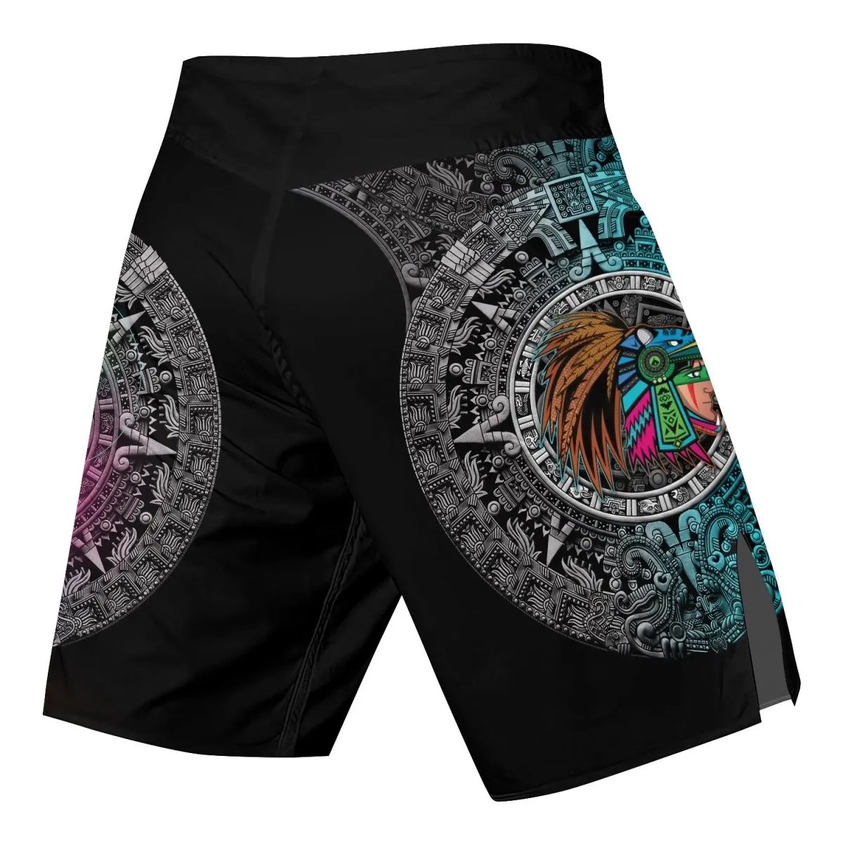 Aztec Jaguar Warrior Fight Shorts