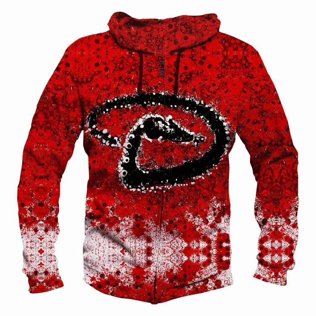 Baseball Arizona Diamondbacks Hoodies - Pullover Red Hoodie