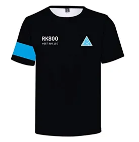 Detroit: Become Human T-shirt -  Fashion Pullover Short Sleeve Shirt