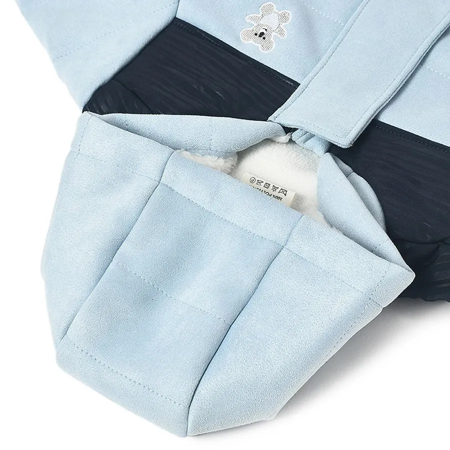 Farm Friends Hooded Sky Blue Jacket for Kids