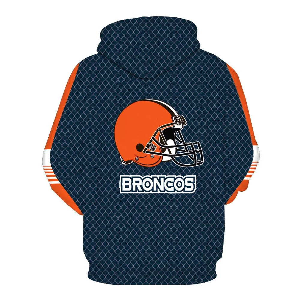 Football NFL Hoodies - Pullover Denver Broncos Hoodie