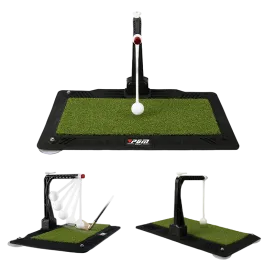 Golf Training Aid Swing Mat Practice