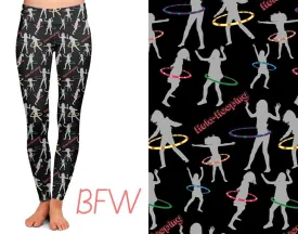 Hula Hooping leggings and capris with pockets