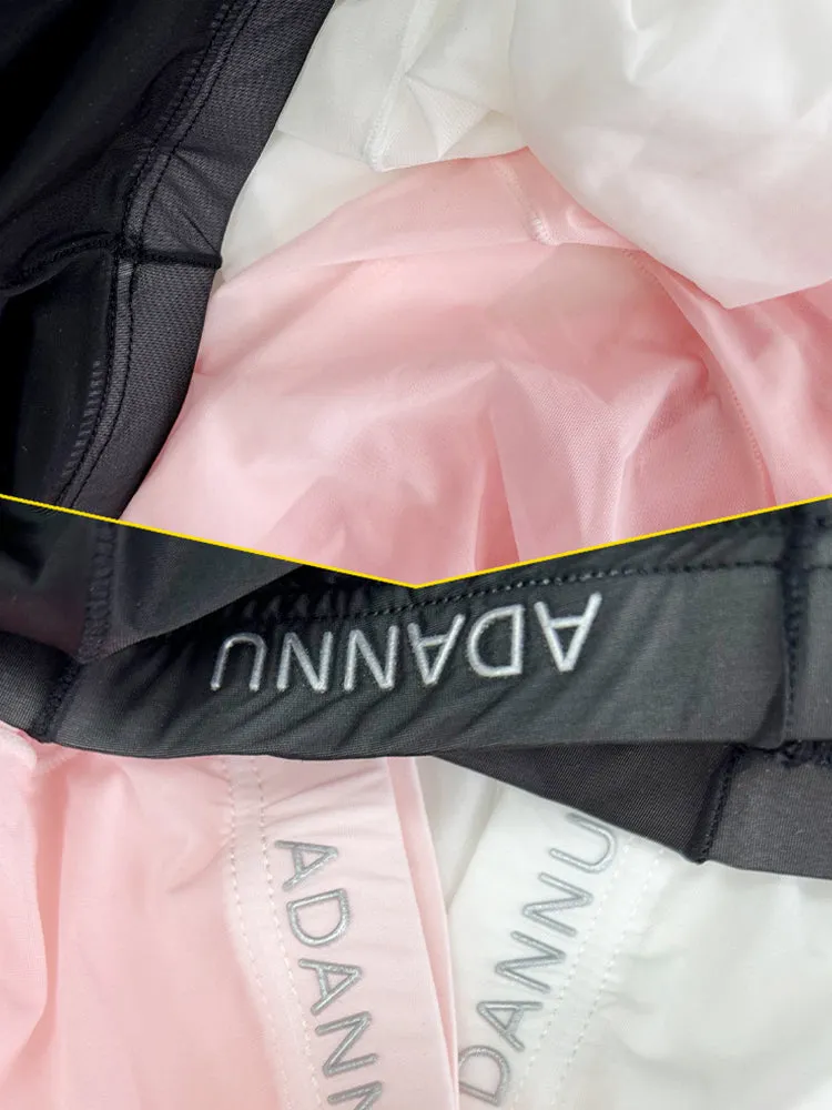 Men's Breathable Semi-transparent Sexy Black Silk Large Pouch Leggings