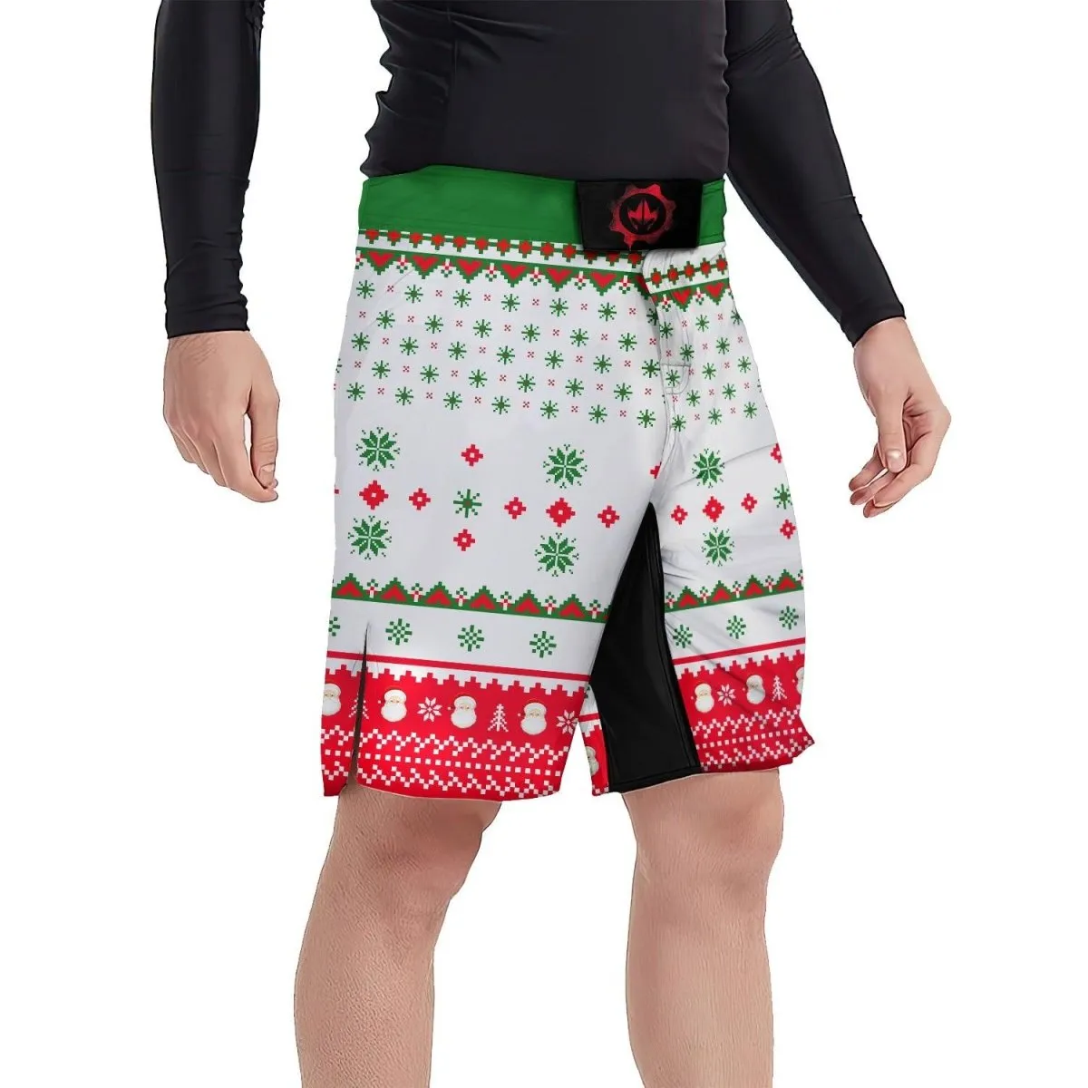 Merry Jitsmas Fight Shorts