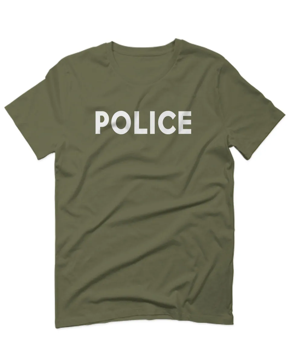 VICES AND VIRTUES Police Officer Costume Support Blue Lives For men T Shirt